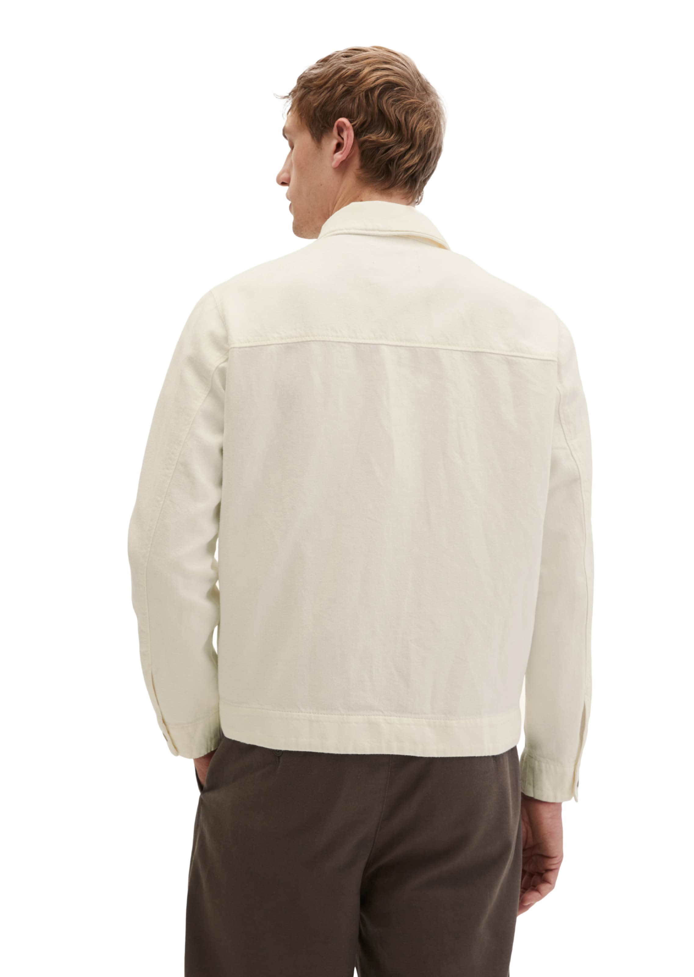 Veste mi-saison Marc O'Polo en blanc