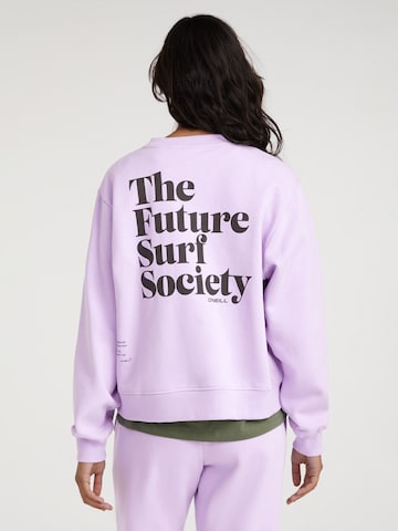 Bluză de molton 'Future Surf Society' de la O'NEILL pe mov