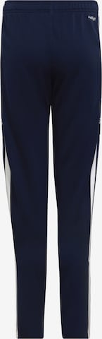 ADIDAS PERFORMANCE Regular Workout Pants 'Squadra' in Blue