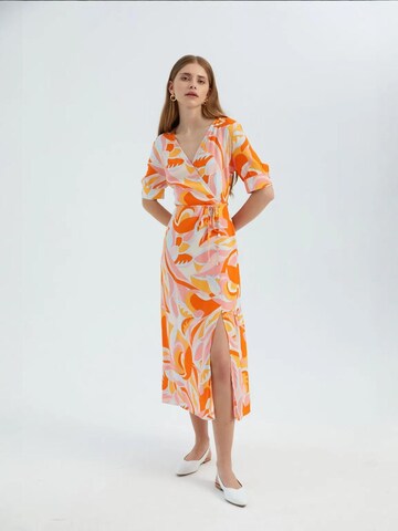 Hiccup Jurk in Oranje