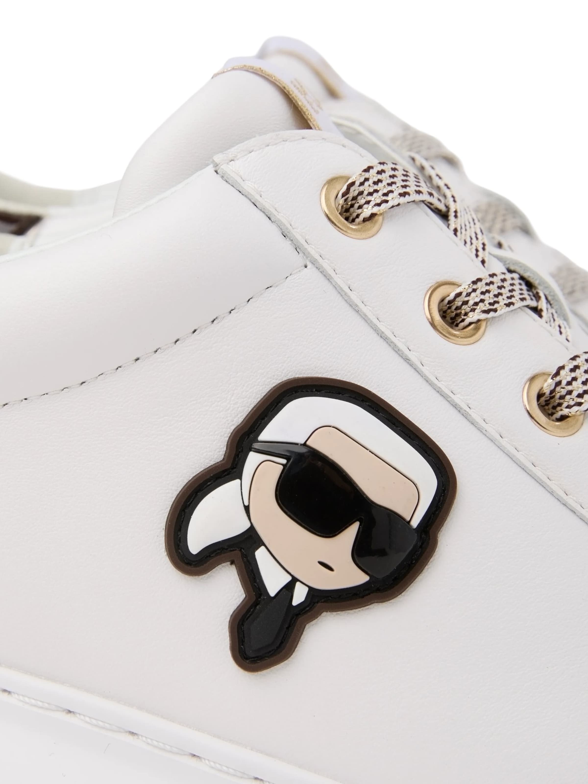 Karl Lagerfeld Platform trainers 'Ikon NFT Kapri' in White