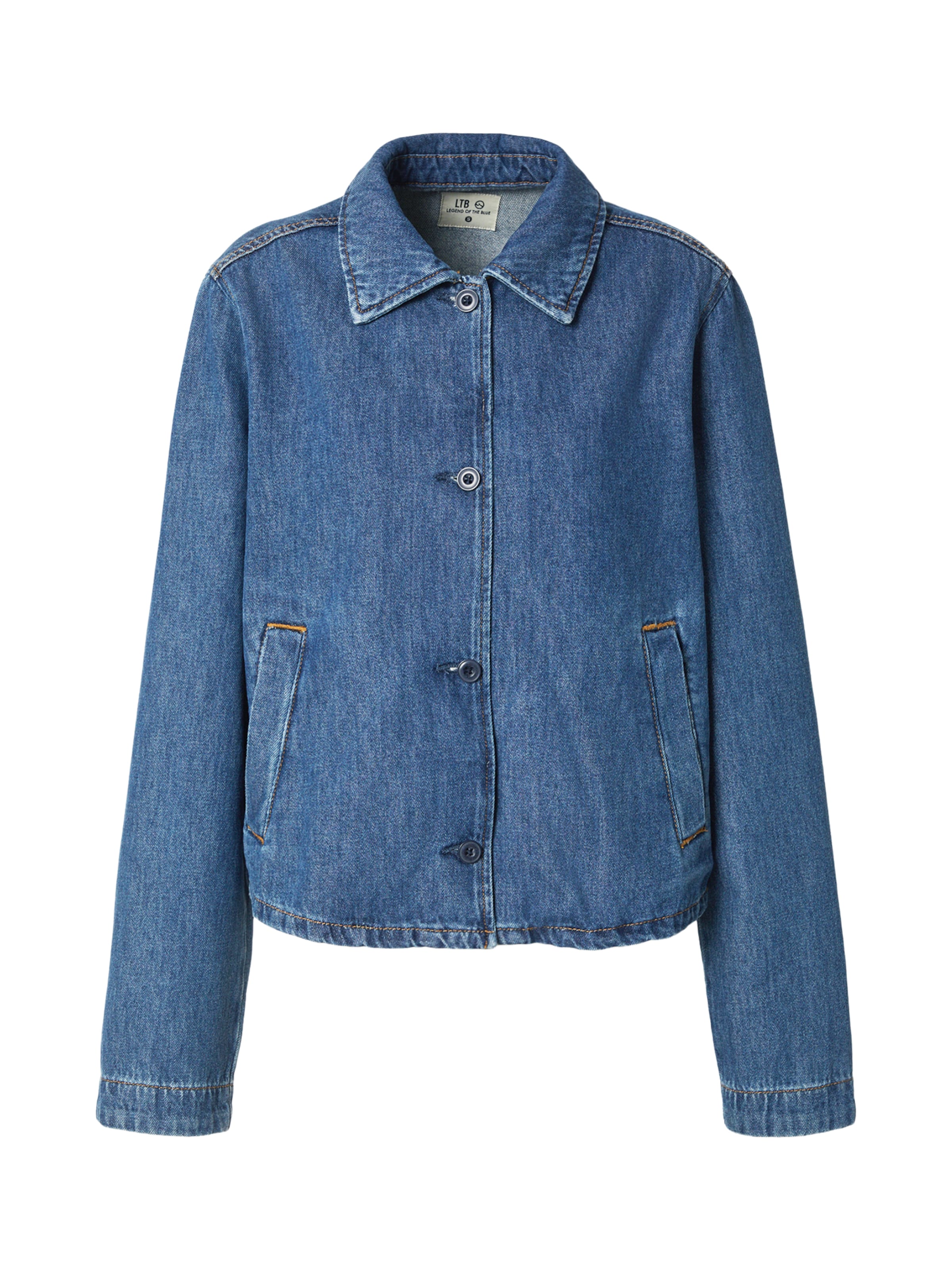 LTB Tussenjas 'ORIYA' in Blauw: voorkant