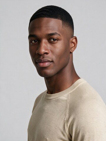 Antioch Slim Fit Pullover in Beige