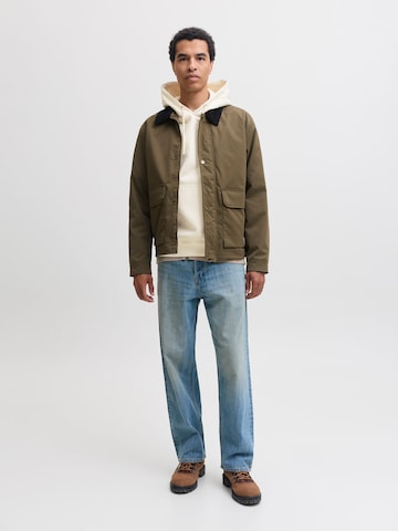 Sweat-shirt JACK & JONES en blanc