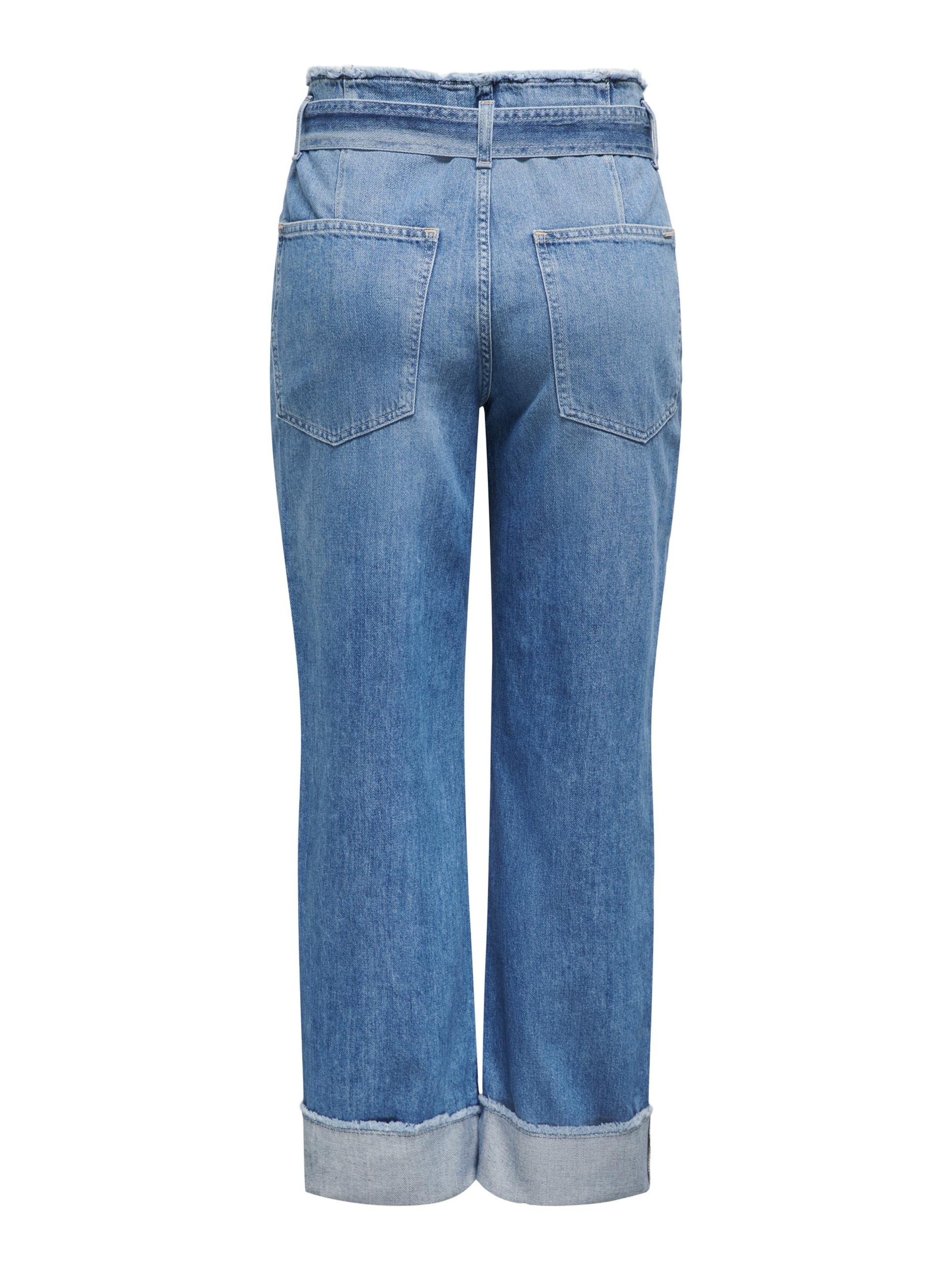 mėlyna ONLY Plačios klešnės Džinsai 'ONLMaddie'