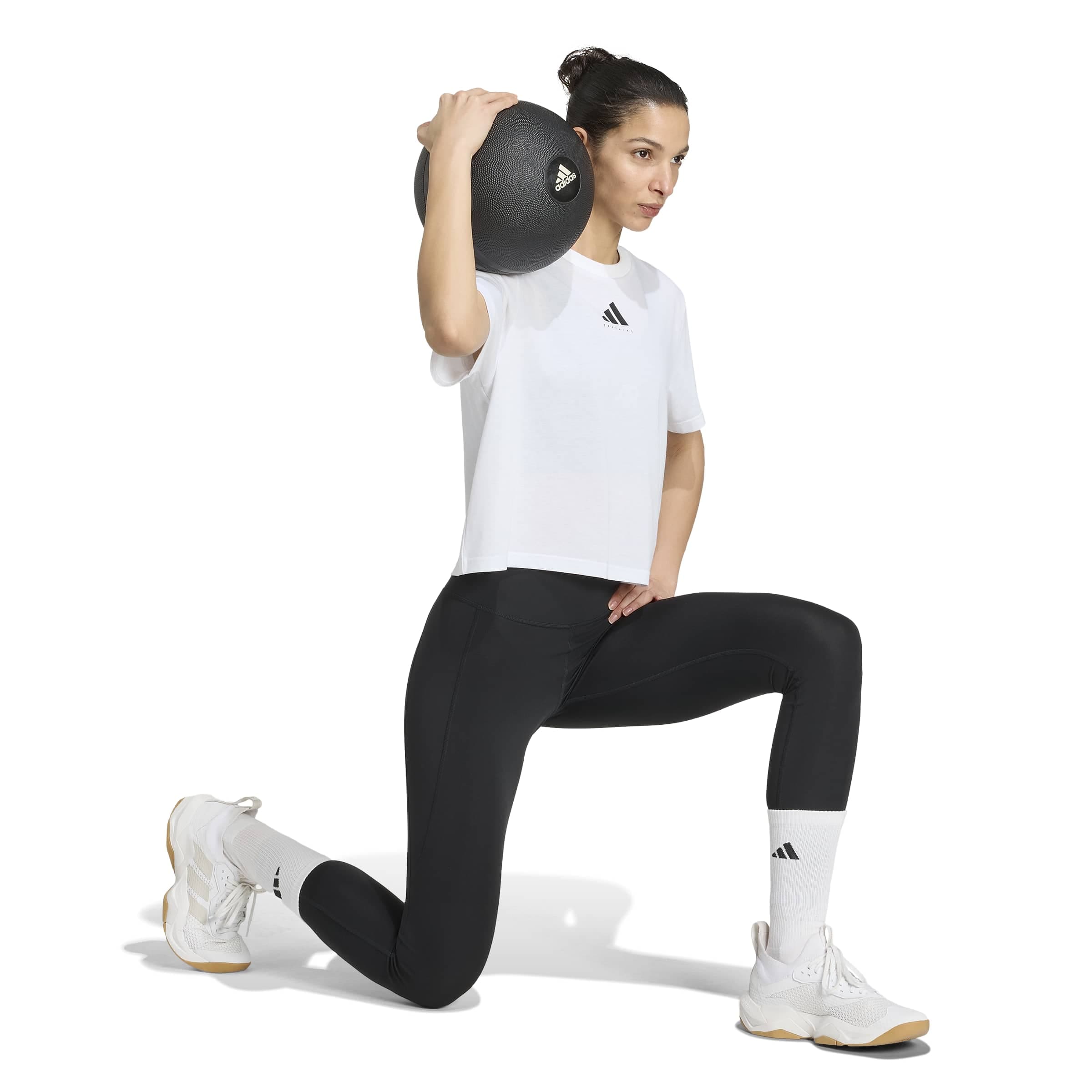Maglia funzionale di ADIDAS PERFORMANCE in bianco