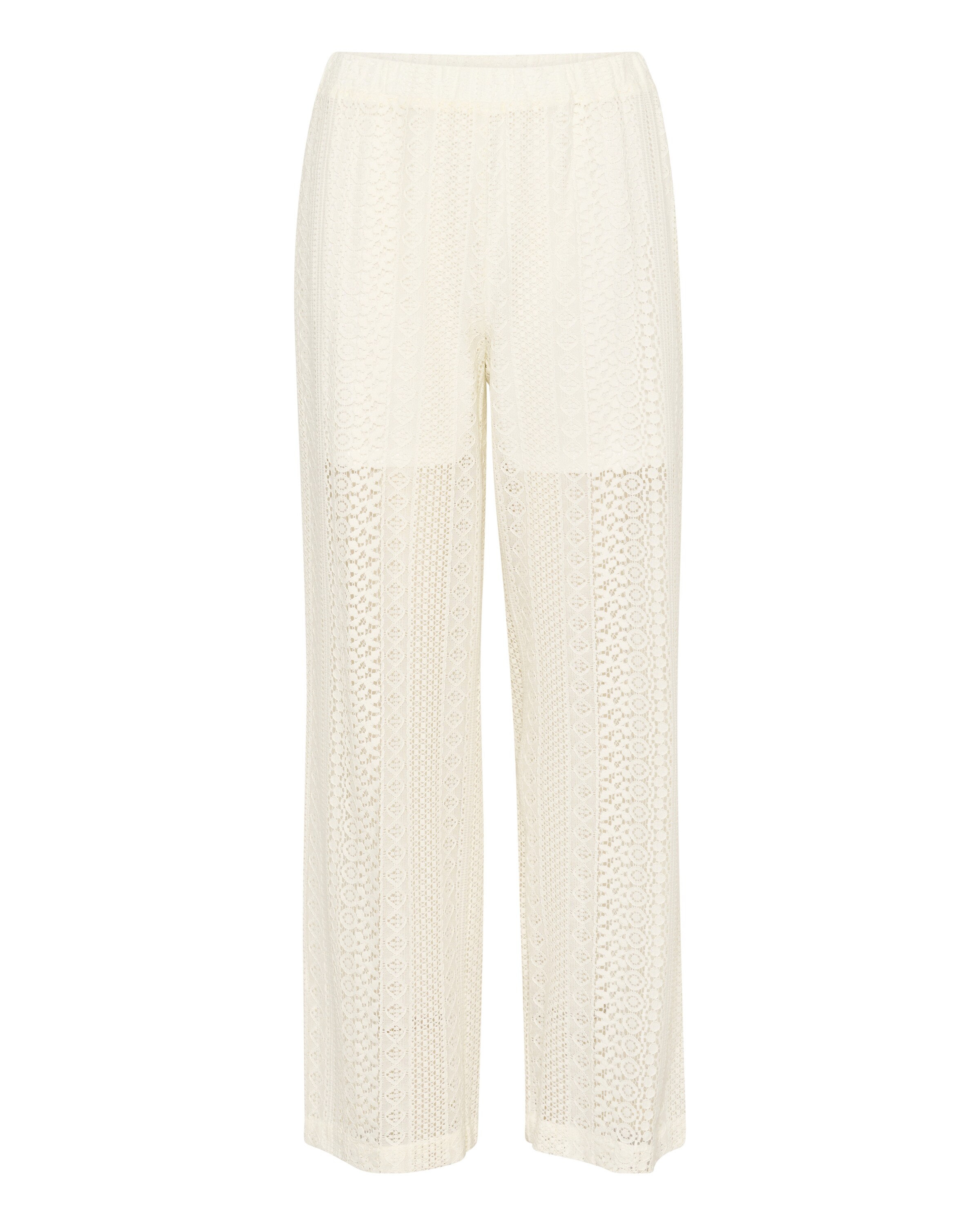 Cream regular Bukser 'CRRubby ' i hvid: forside