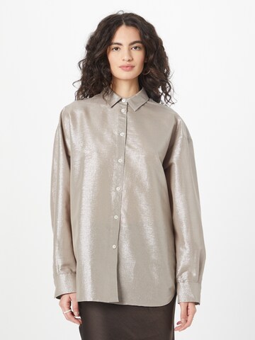 Samsøe Samsøe Blouse 'Lua' in Brown: front