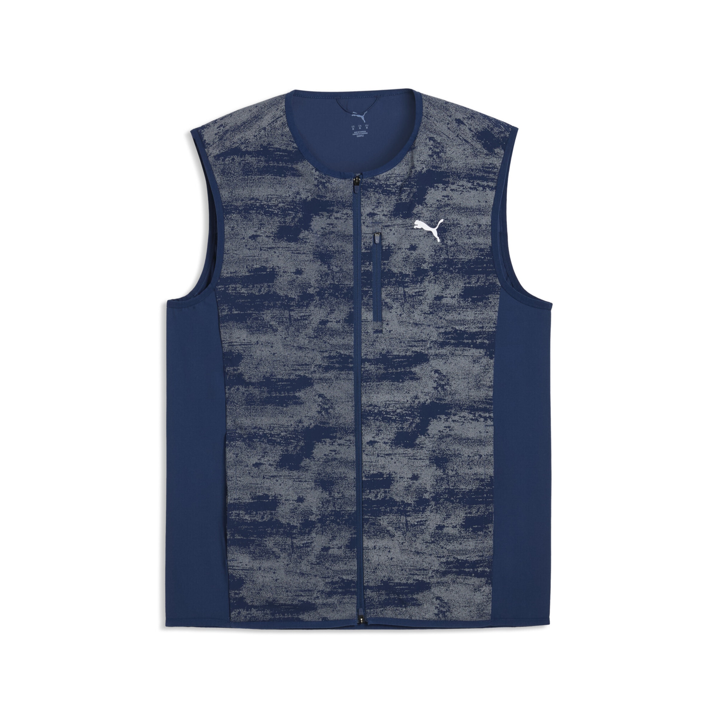 PUMA Sportweste in Blau: Vorderseite