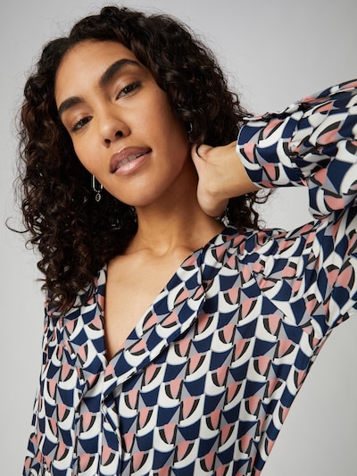 Guido Maria Kretschmer Collection Bluse Lea In Blau Mischfarben About You 