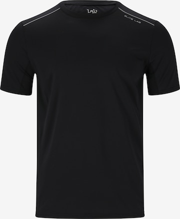 ELITE LAB Shirt 'Tech Elite X1' in Zwart: voorkant