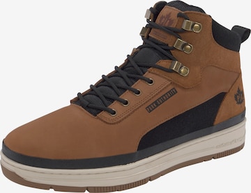 PARK AUTHORITY by K1X Sneakers in Brown: front