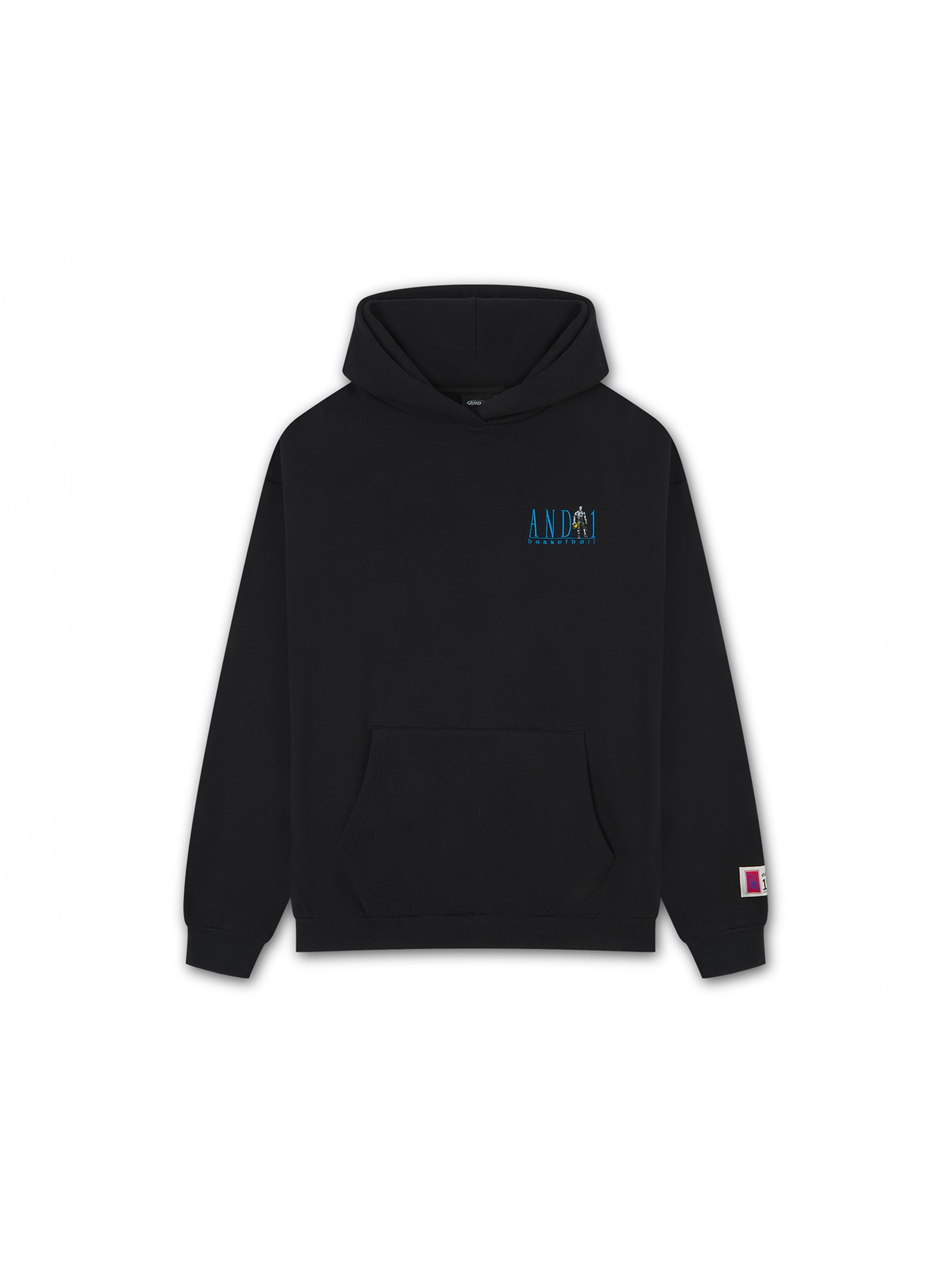 AND1 Sweatshirt 'Core Retro' i sort: forside