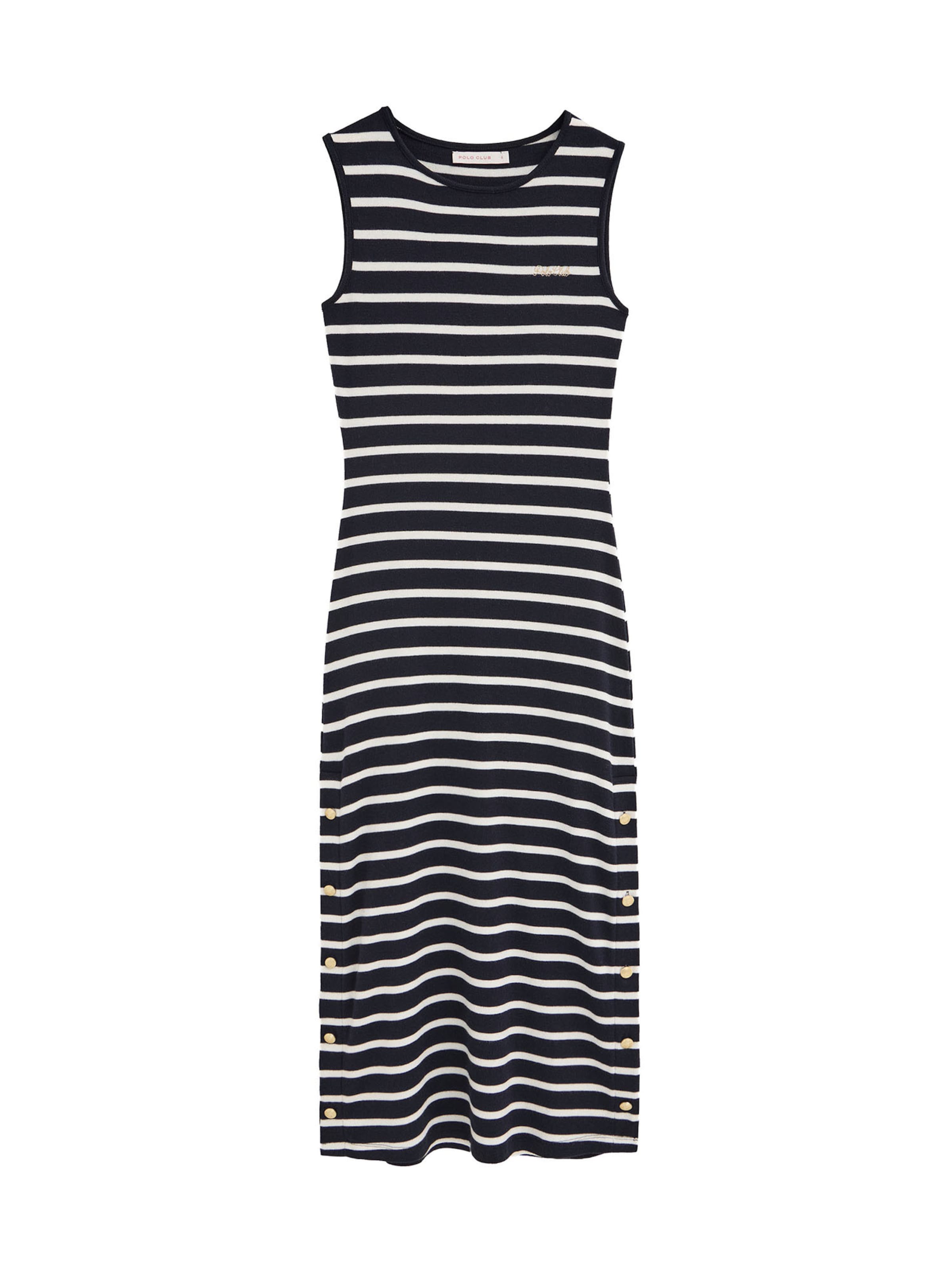 Polo Club Summer Dress 'Sotra' in marine blue / White, Item view