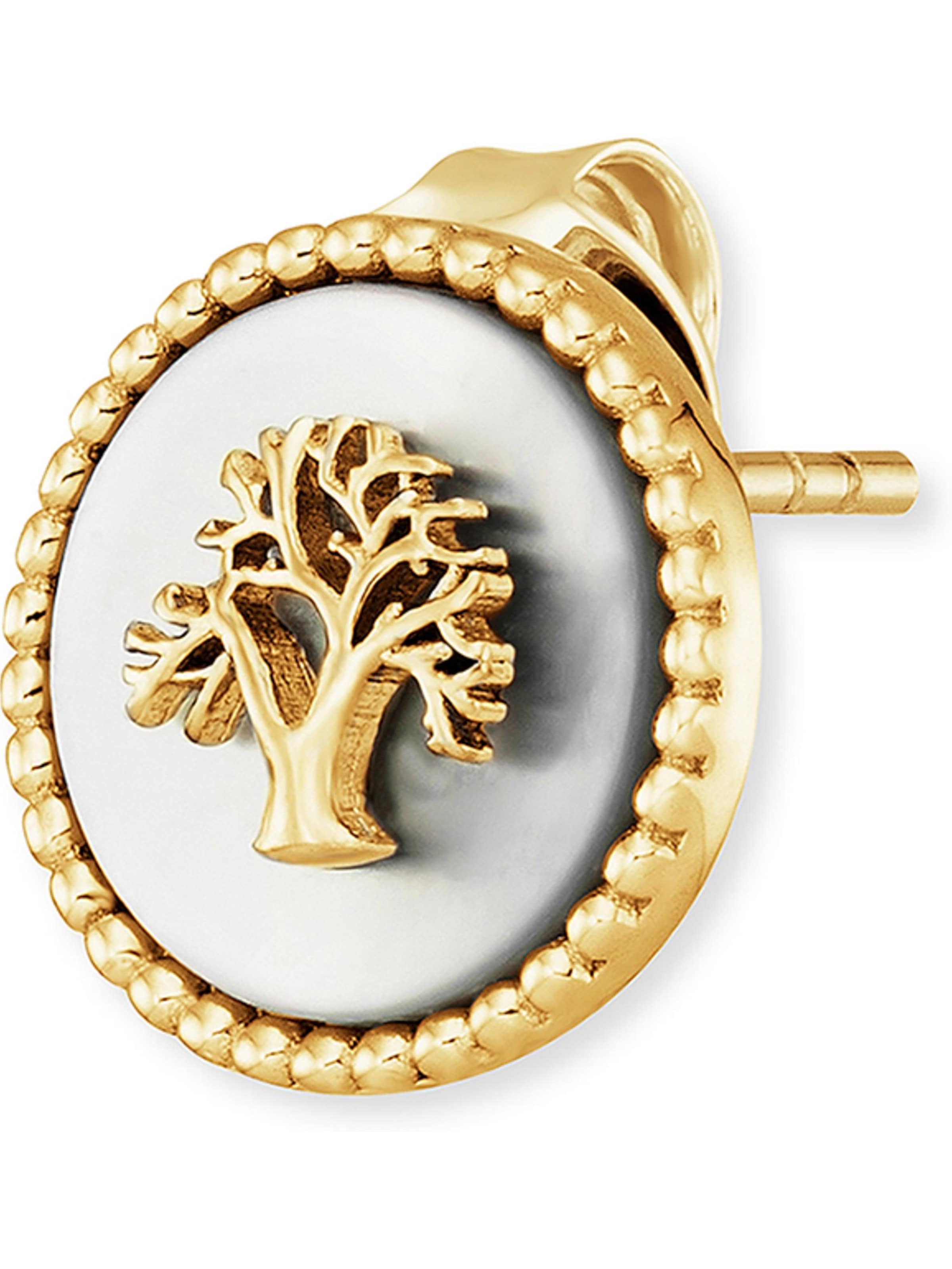 Engelsrufer Earrings in Gold: front