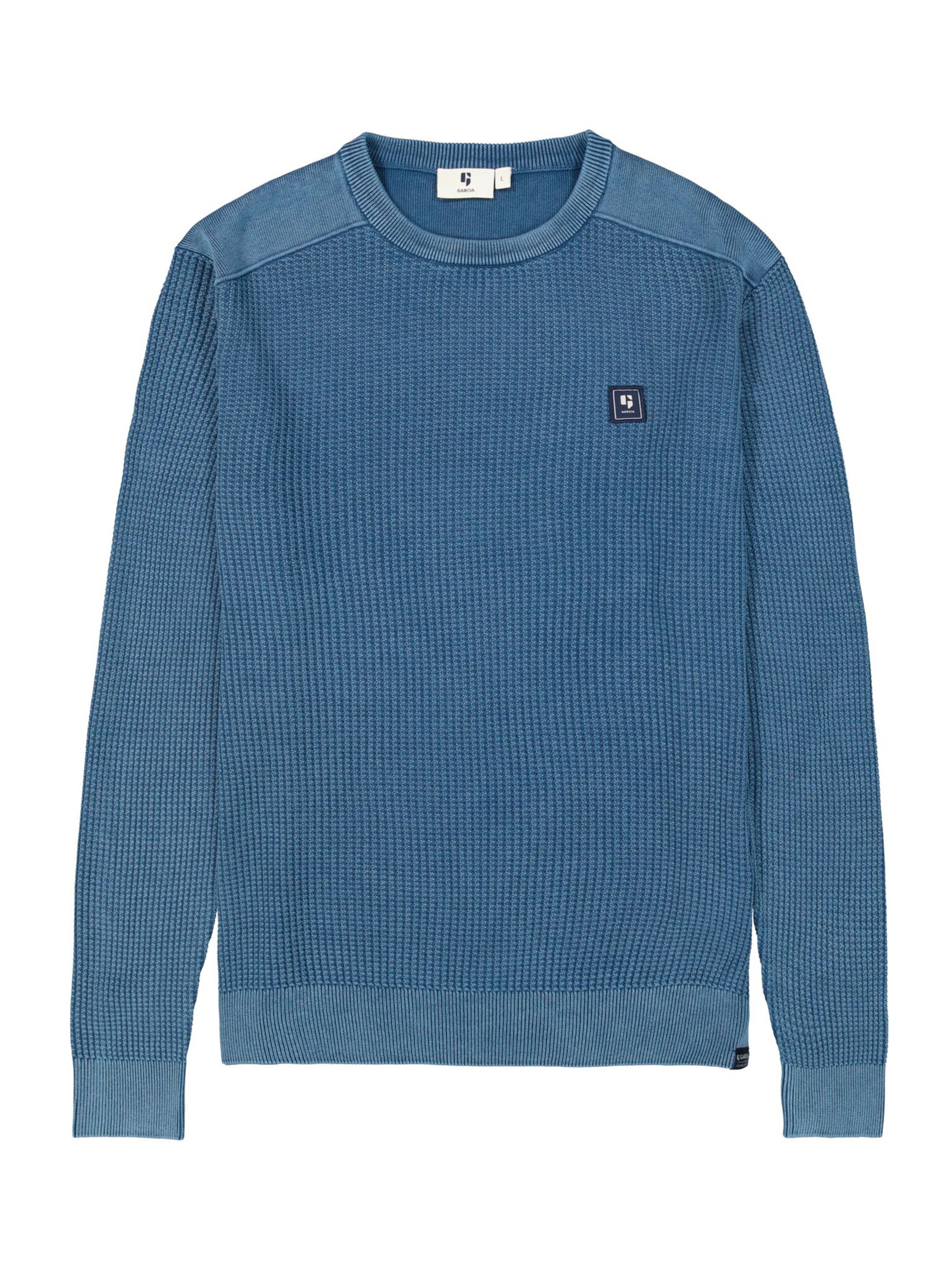 GARCIA Pullover i blå: forside