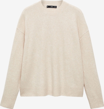 MANGO Tröja 'MARINA' i beige: framsida