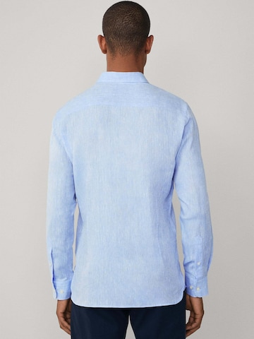 Hackett London Regular Fit Hemd in Blau