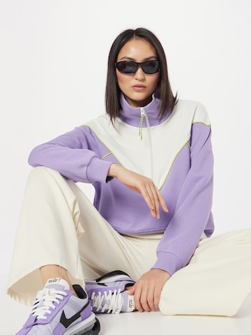 The Jogg Concept Sweatshirt 'SAFINE' in Purple: front