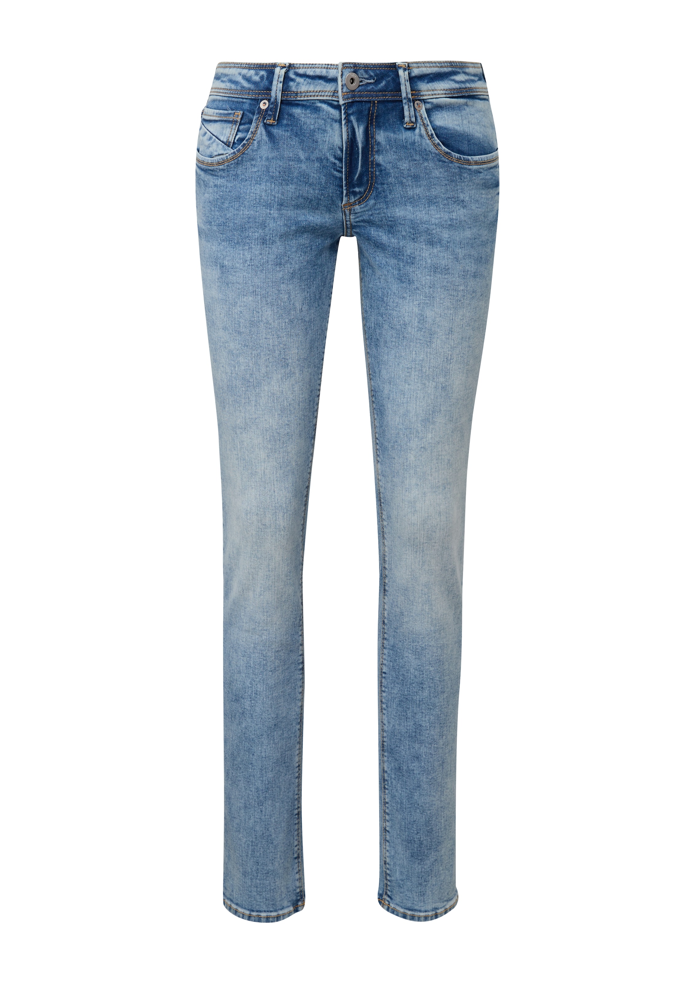 QS Slimfit Jeans 'Catie' in Blau: Vorderseite
