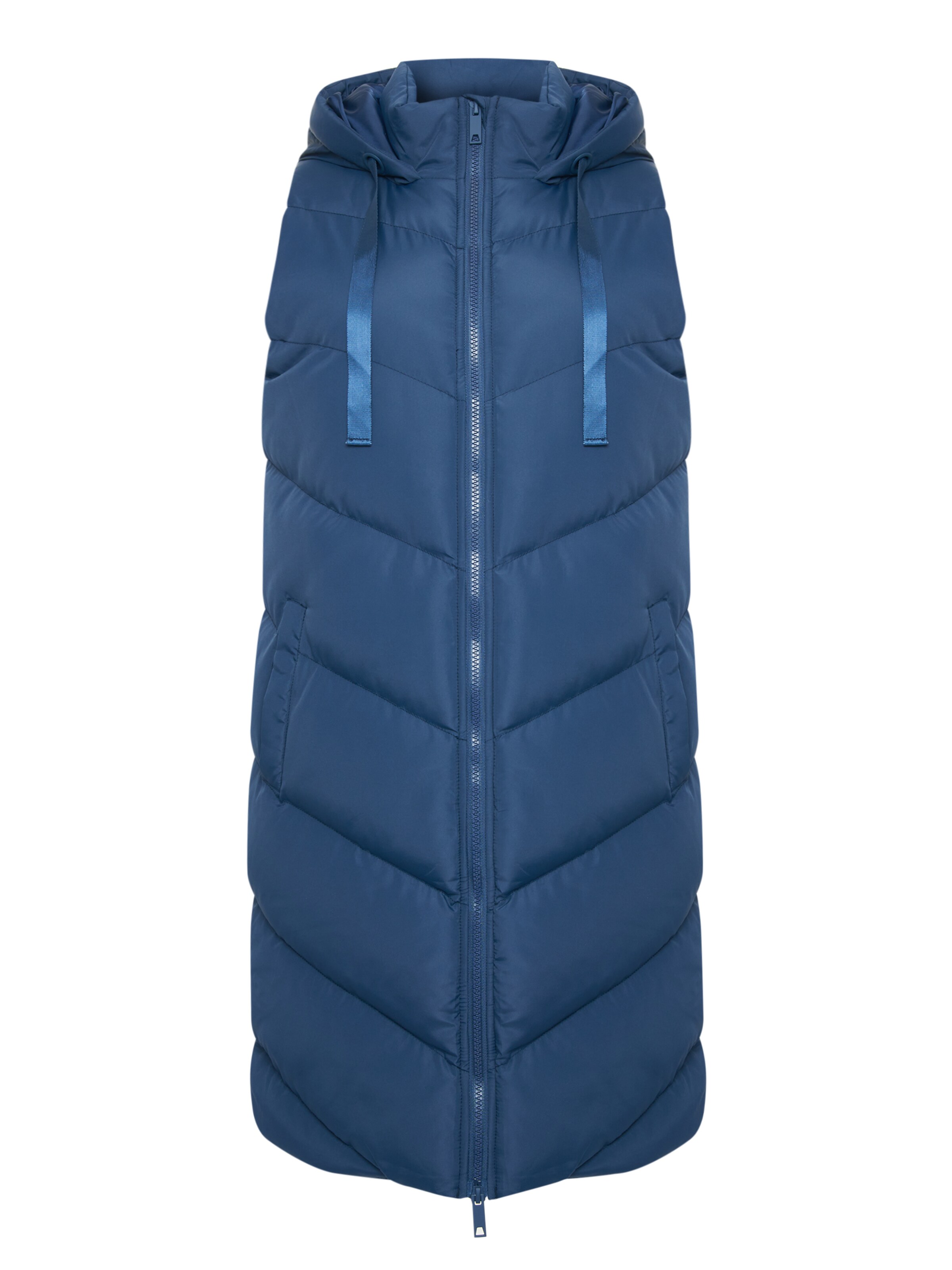 Threadbare Weste 'Vamp' in Blau: Vorderseite