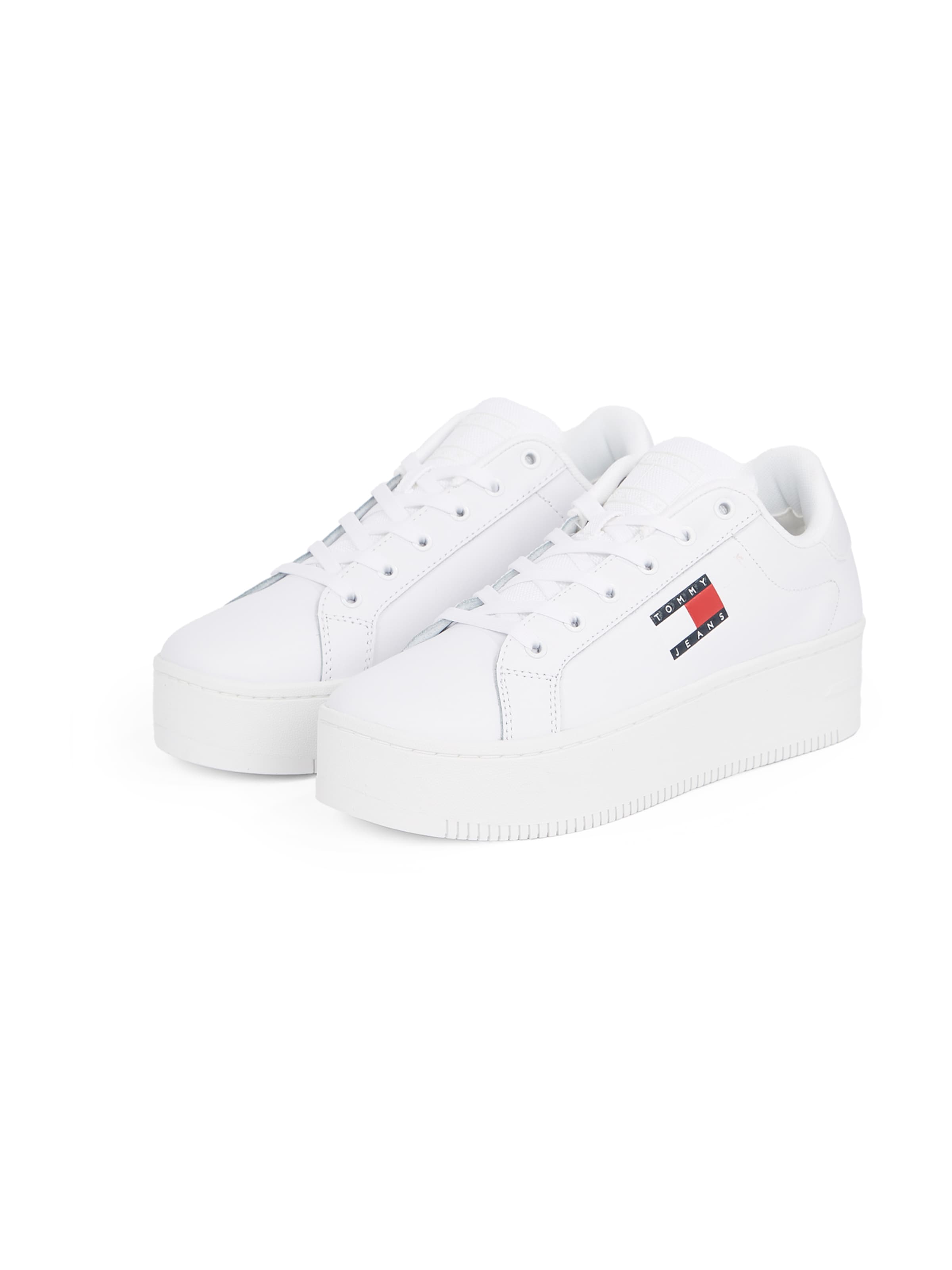 Tommy Jeans Σνίκερ χαμηλό 'Essential' σε λευκό