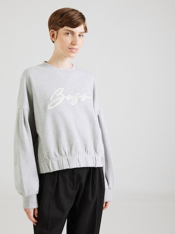 BOSS Sweatshirt 'C_Easton' in Grey: front