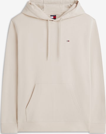 Tommy JeansSweater majica - bež boja: prednji dio