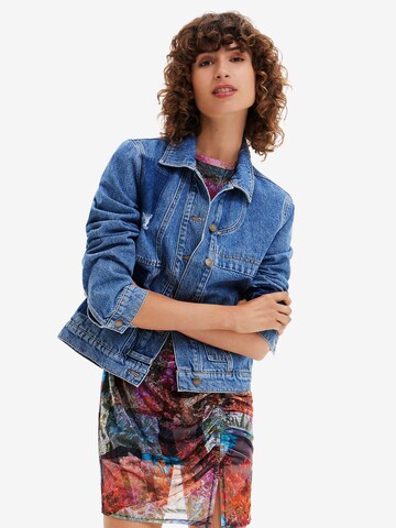 Desigual Between-Season Jacket 'Akai' in Blue: front