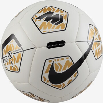 NIKE Ball in White: front