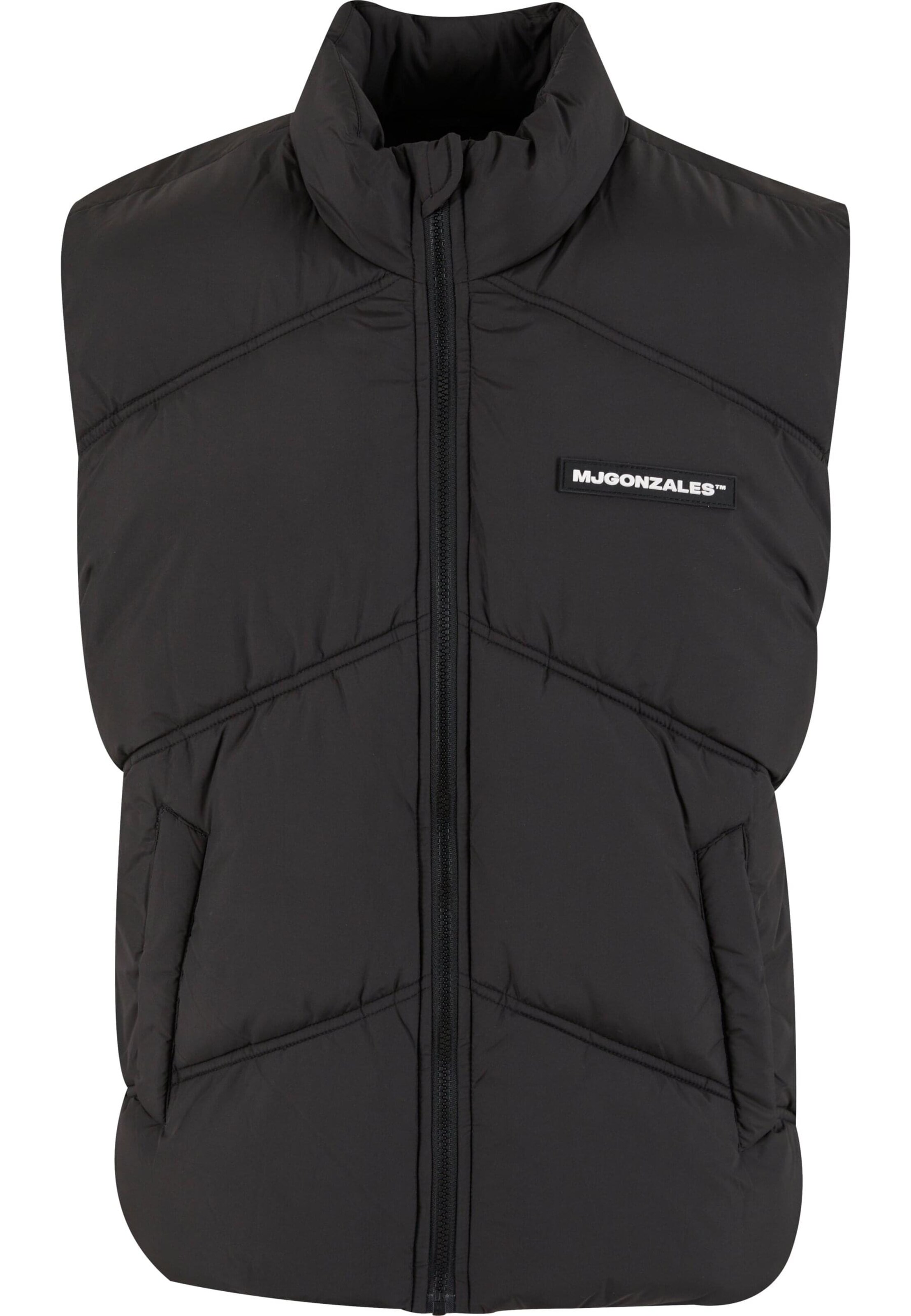 MJ Gonzales Vest in Black: front