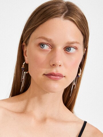 PilgrimNaušnice 'Iris' - srebro boja