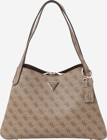Guess mocha handbag hotsell