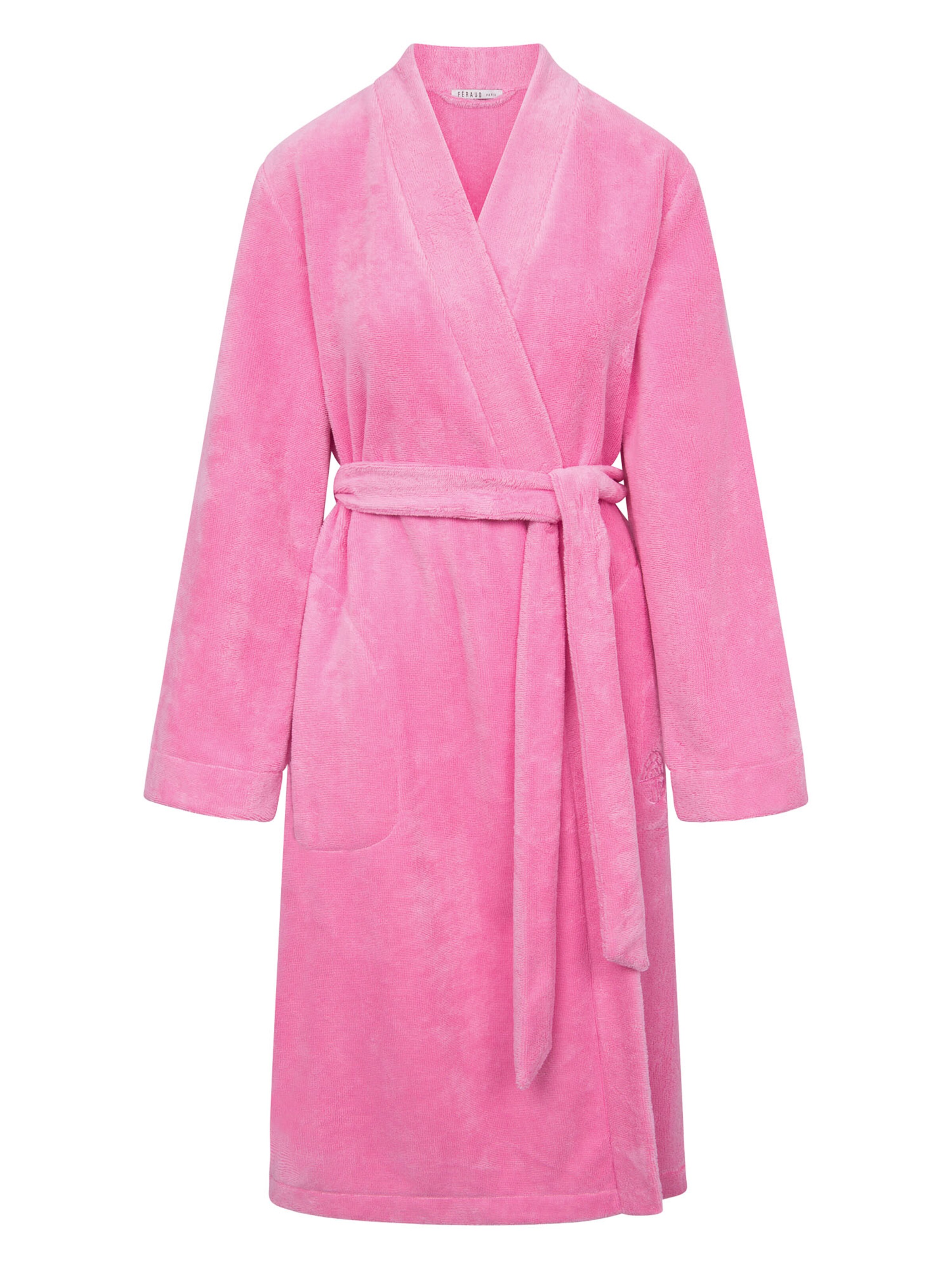 FÉRAUD PARIS Morgenmantel ' Spa ' in Pink: Vorderseite