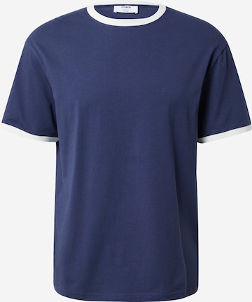ABOUT YOU x Kevin Trapp Shirt 'Rasmus' in Blauw: voorkant