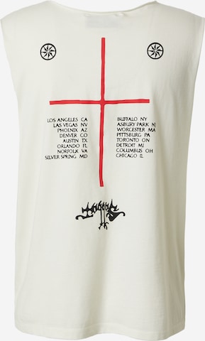 Luka Sabbat for ABOUT YOU - Camiseta 'Thilo' en blanco