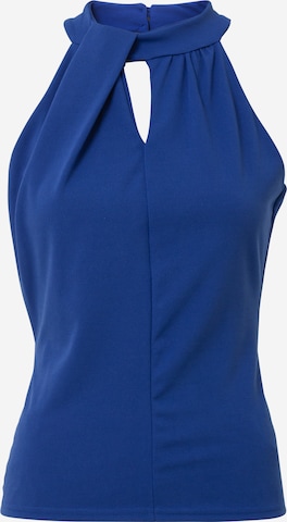 Warehouse Top in Blauw: voorkant