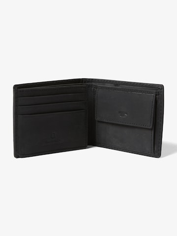 TOM TAILOR Wallet 'Ron' in Black