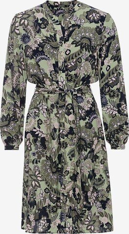 Olsen Shirt Dress in Green: front