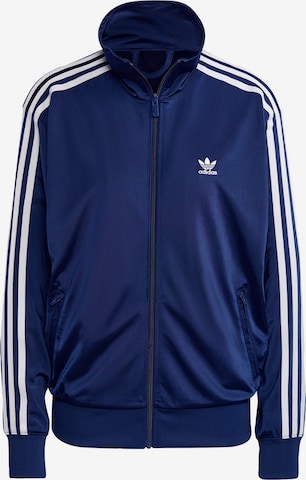 ADIDAS ORIGINALS Sweatvest 'Adicolor Classics Firebird' in Blauw: voorkant