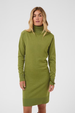 SAINT TROPEZ Kleid  'Mila' in Grün: Vorderseite