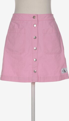 Calvin Klein Jeans Skirt in S in Pink: front