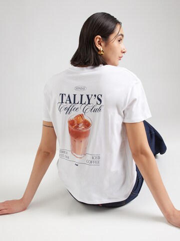 Tally Weijl Футболка в Белый: спереди