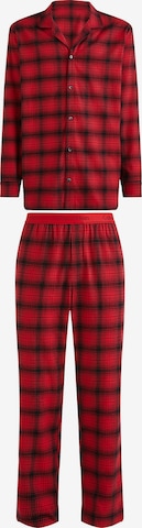 Calvin Klein Underwear Long Pajamas in Red: front