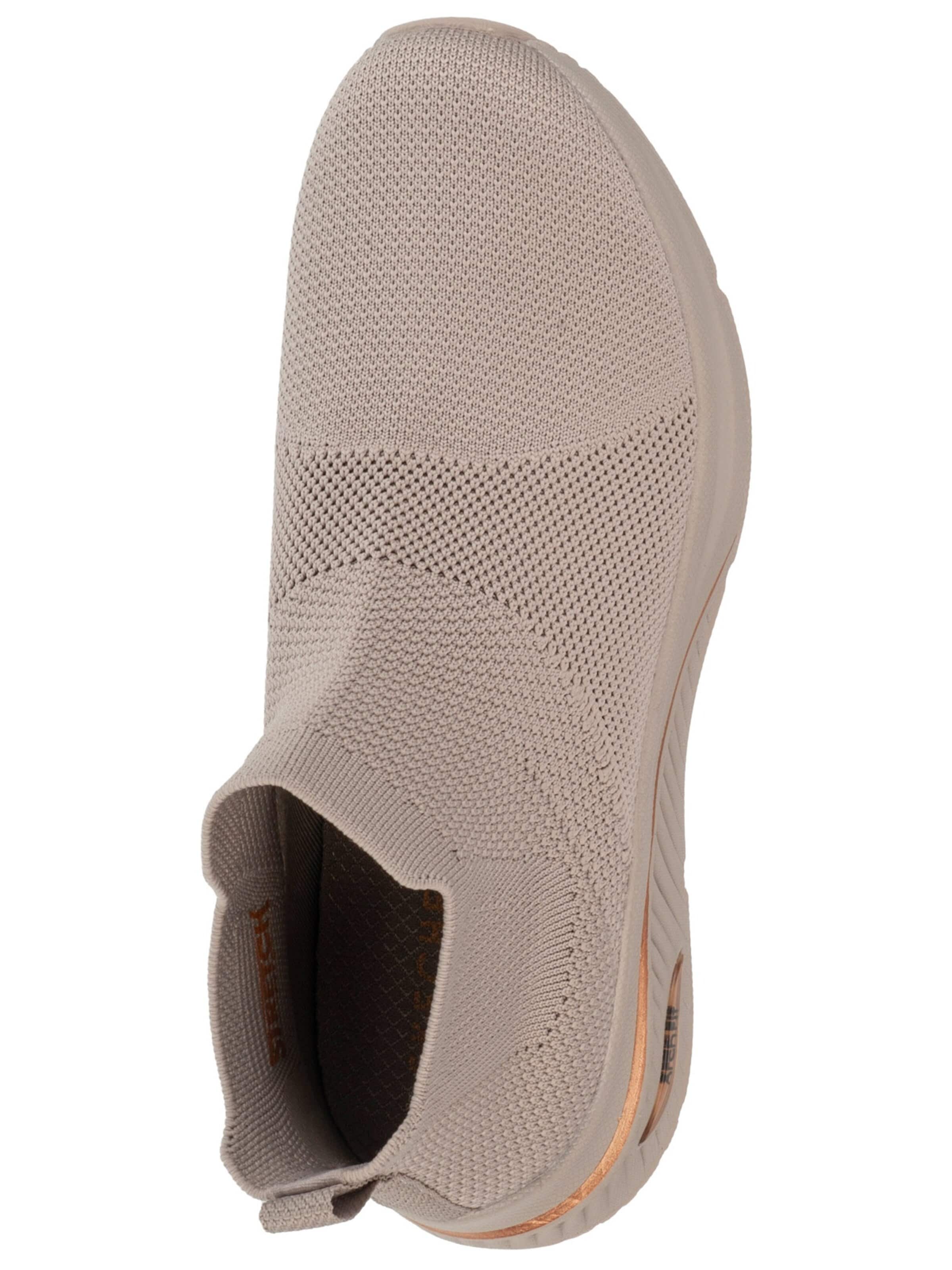 SKECHERS Sports shoe 'Skechers Arch Fit S-Miles - Sock Walk' in Beige