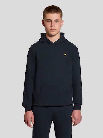 Sweat de sport Lyle & Scott en bleu : devant