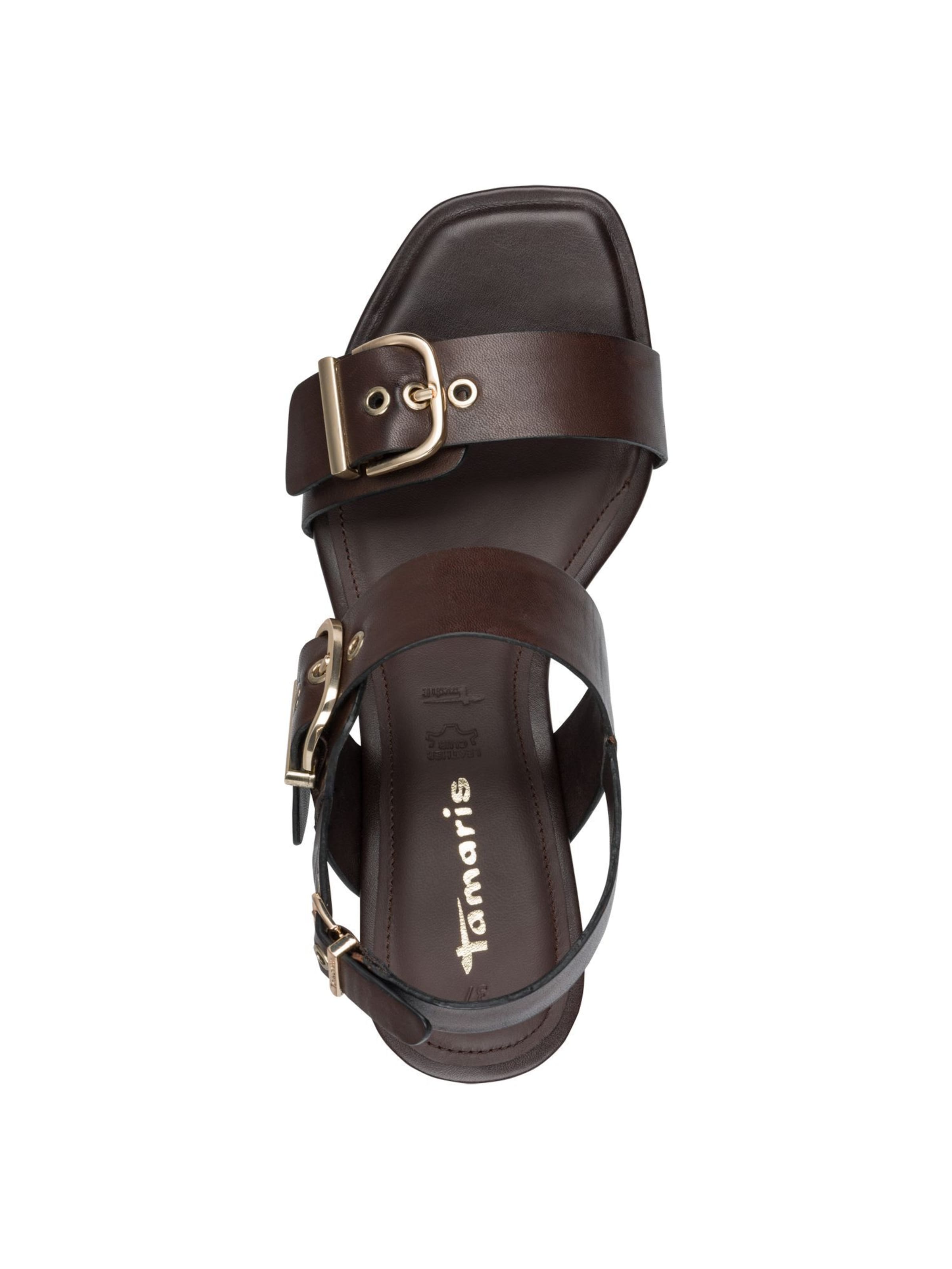 Tamaris Sandály – hnědá
