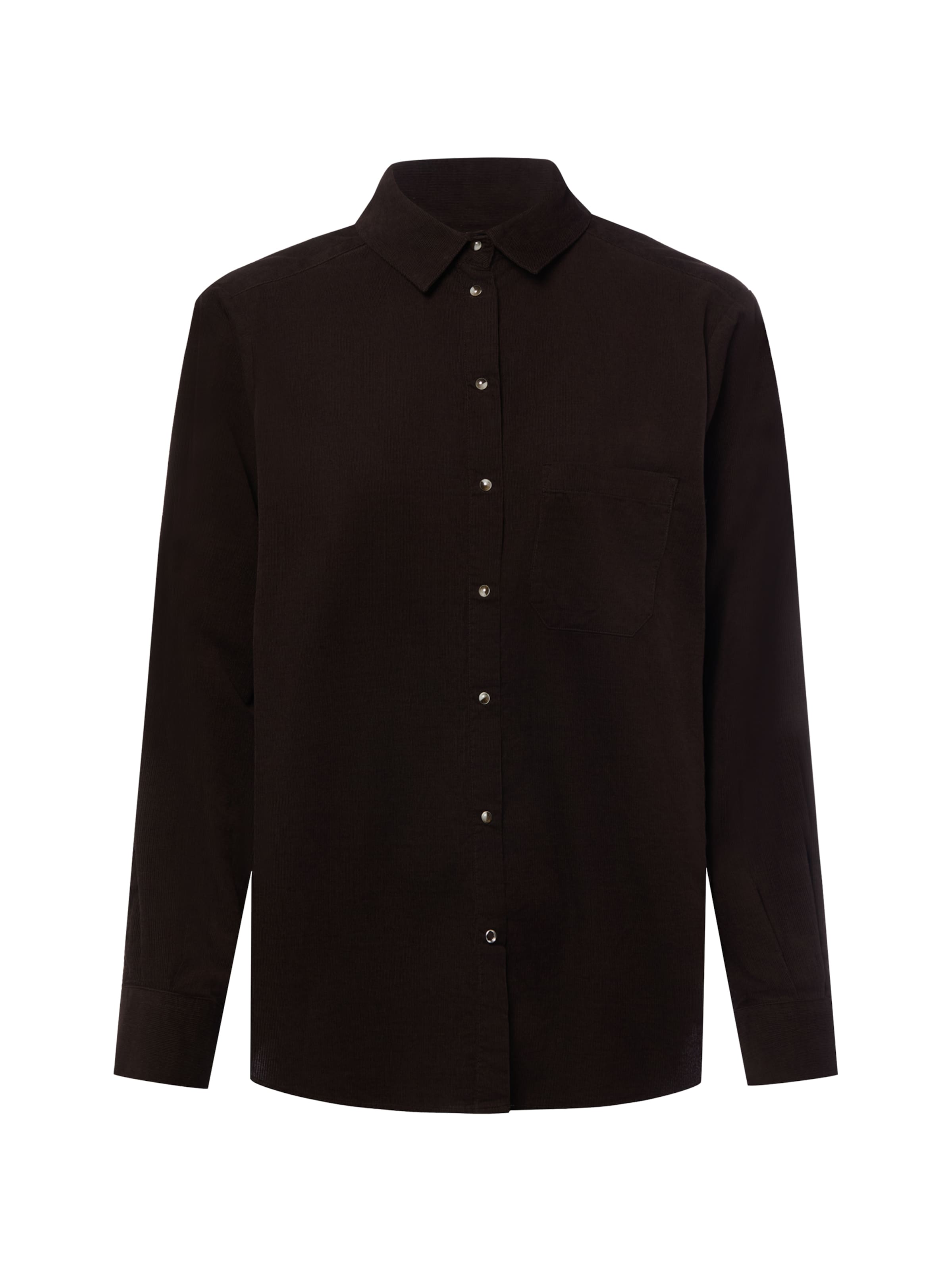 Marie Lund Blouse in Bruin: voorkant