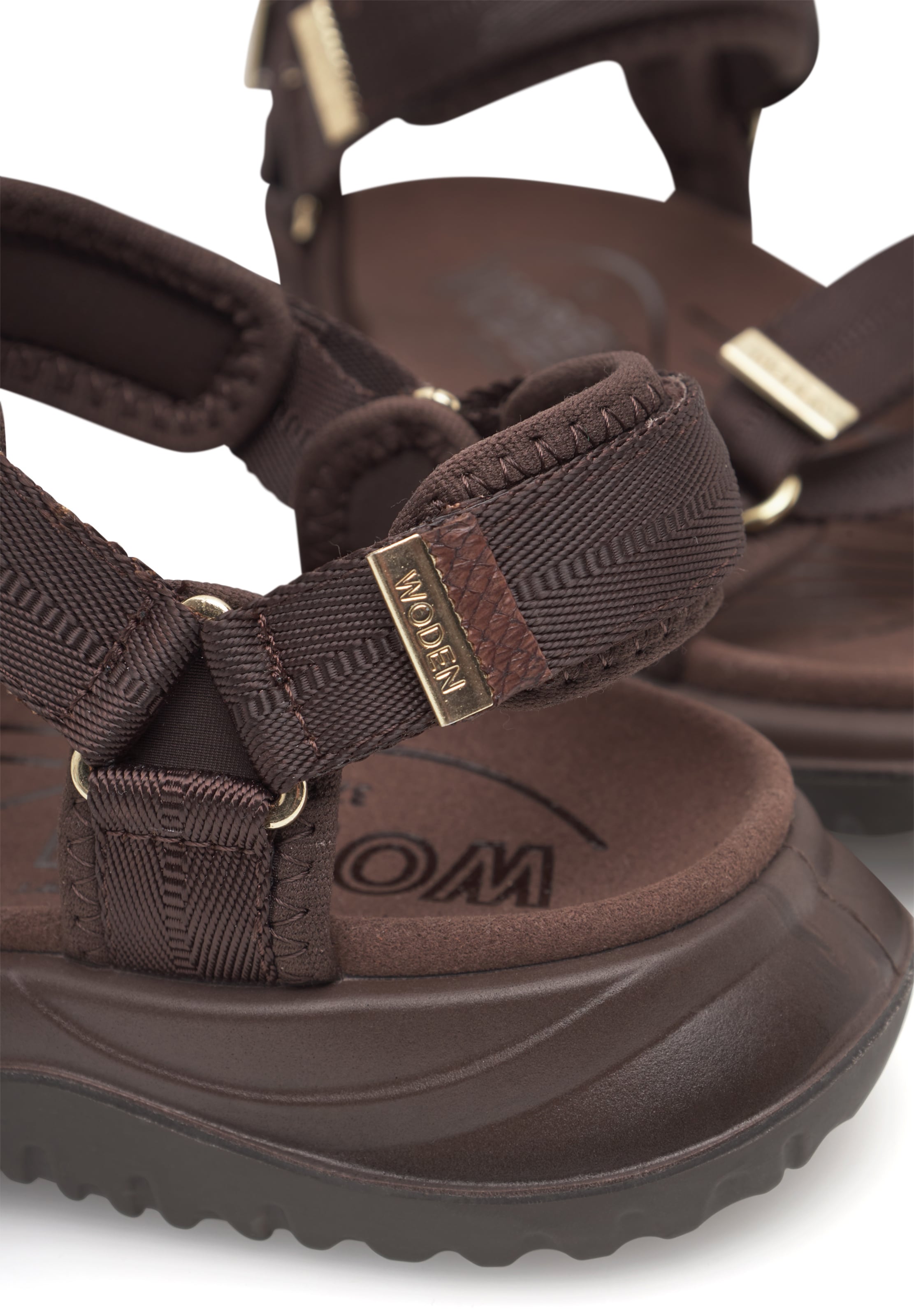WODEN Sandaler 'Solvej' i brun