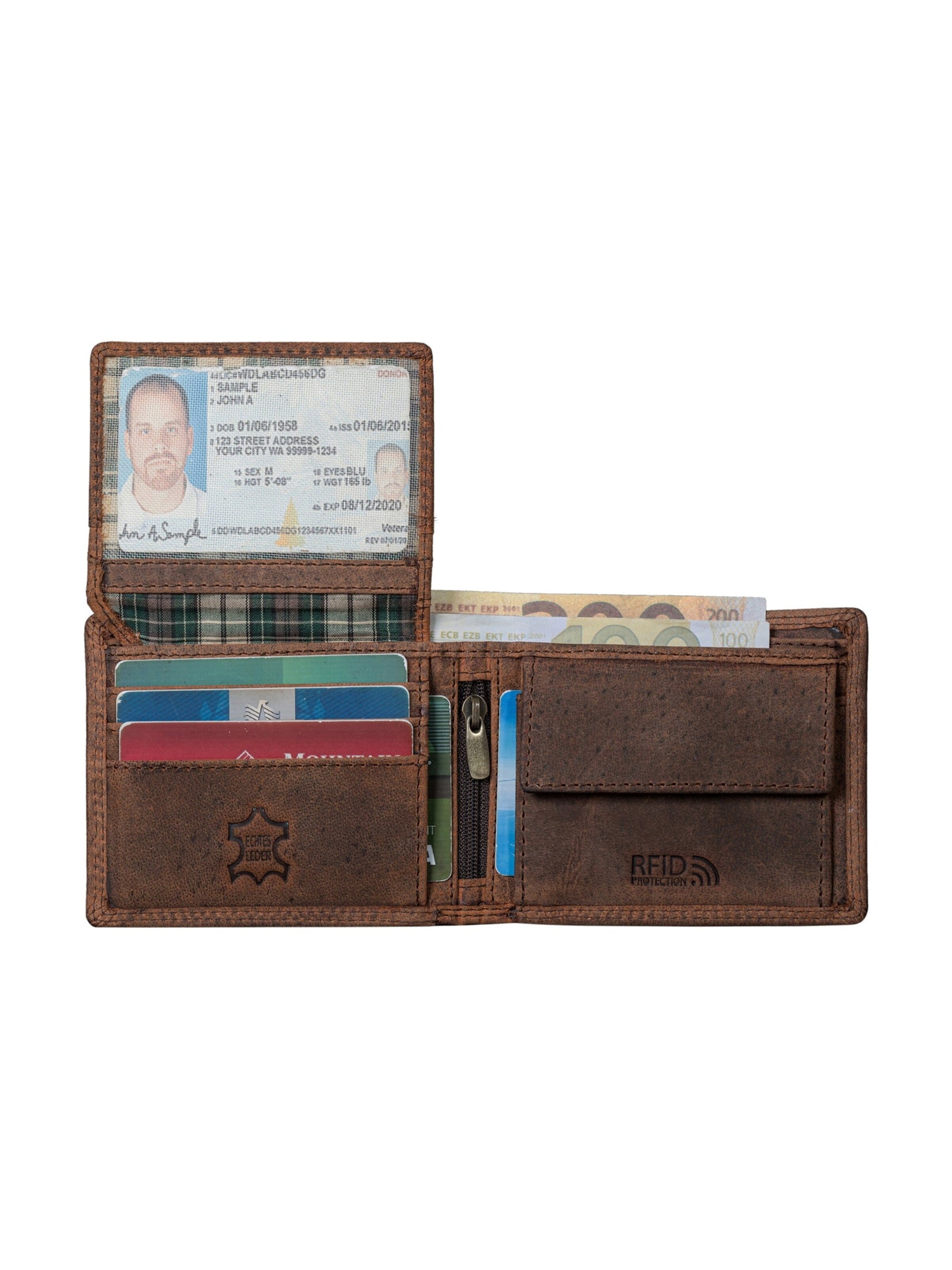 Benthill Wallet in Brown